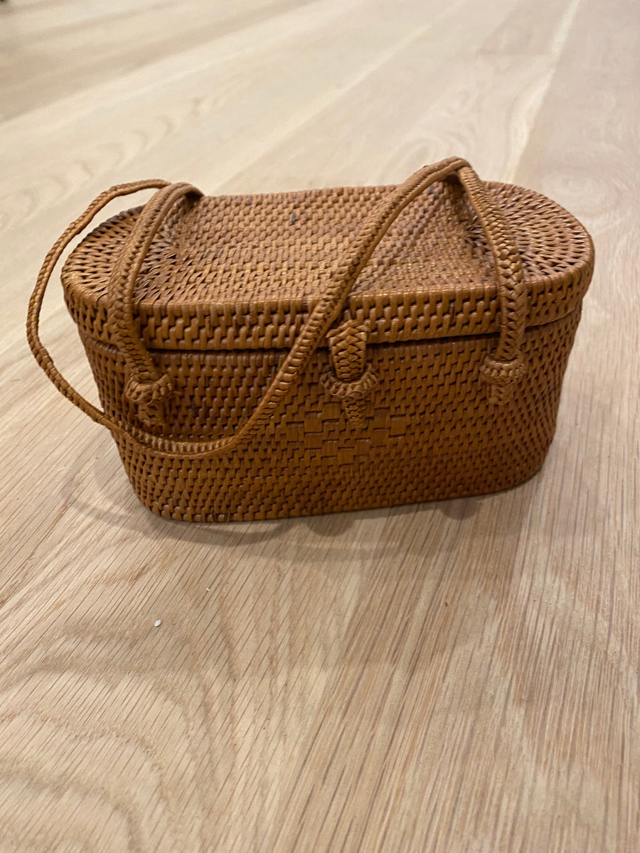 Teeny Tiny Wicker Purse