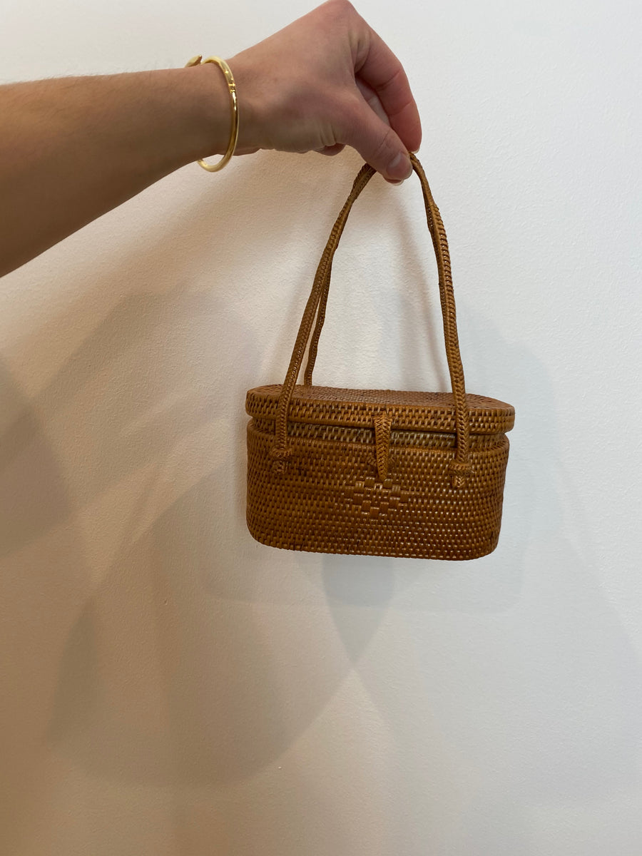 Teeny Tiny Wicker Purse