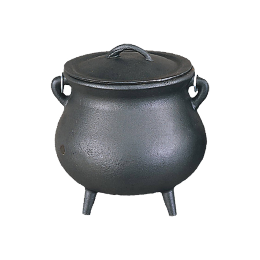 Plain Cast Iron Cauldron 7 inch