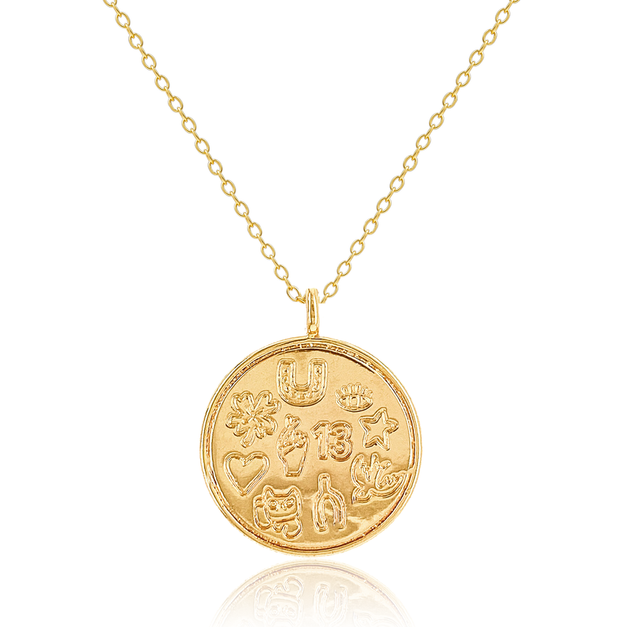 Lucky Talisman Pendant Necklace