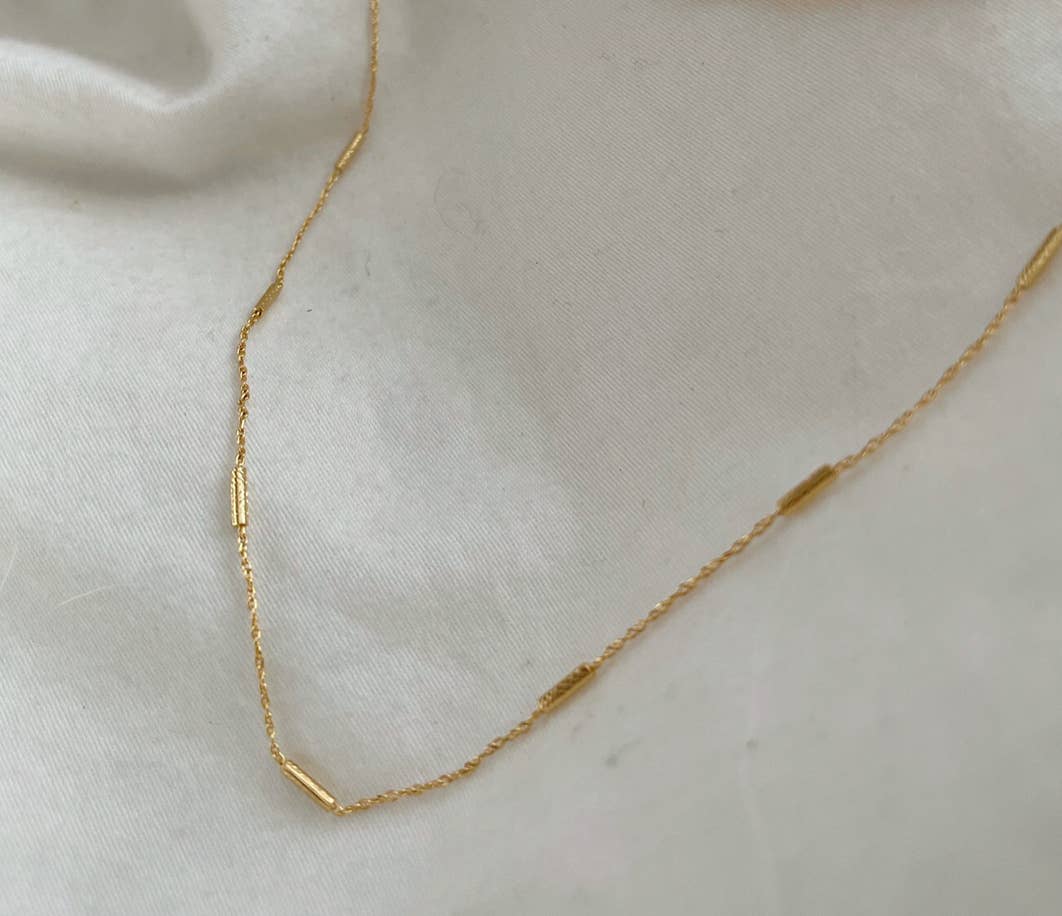 Ever After Chain 24k Gold Filled Dainty Layering Chain