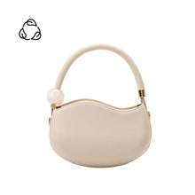 Load image into Gallery viewer, Jennie Recycled Vegan Crossbody Bag in Ivory