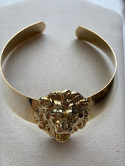 Gold Lion Choker, 1970's