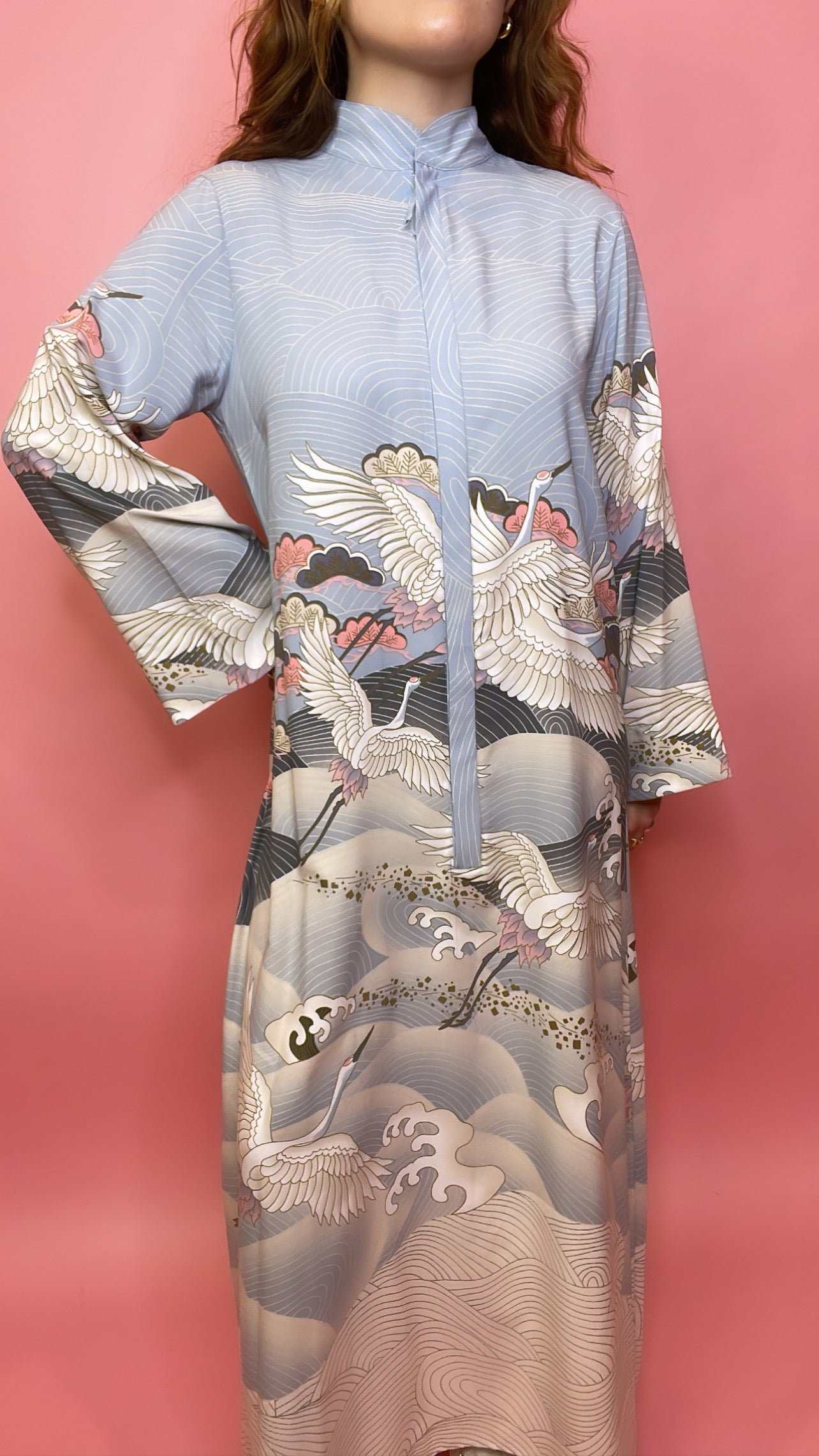 The Swan Caftan, 2000's, 38" Bust