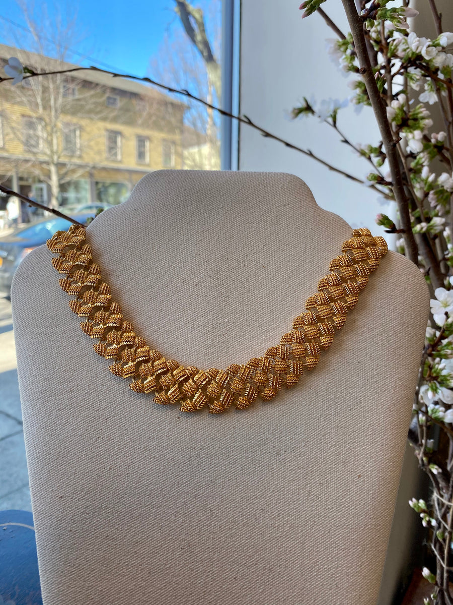 Gold Statement Necklace