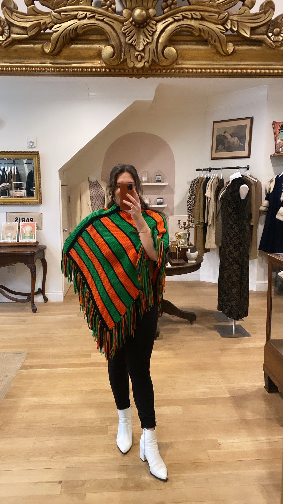 Groovy Handmade Poncho, 1960’s