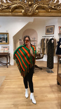 Load image into Gallery viewer, Groovy Handmade Poncho, 1960’s