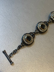 Crystal Toggle Bracelet