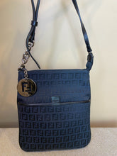 Load image into Gallery viewer, Fendi, Black Zucchino Canvas Forever Crossbody, 1