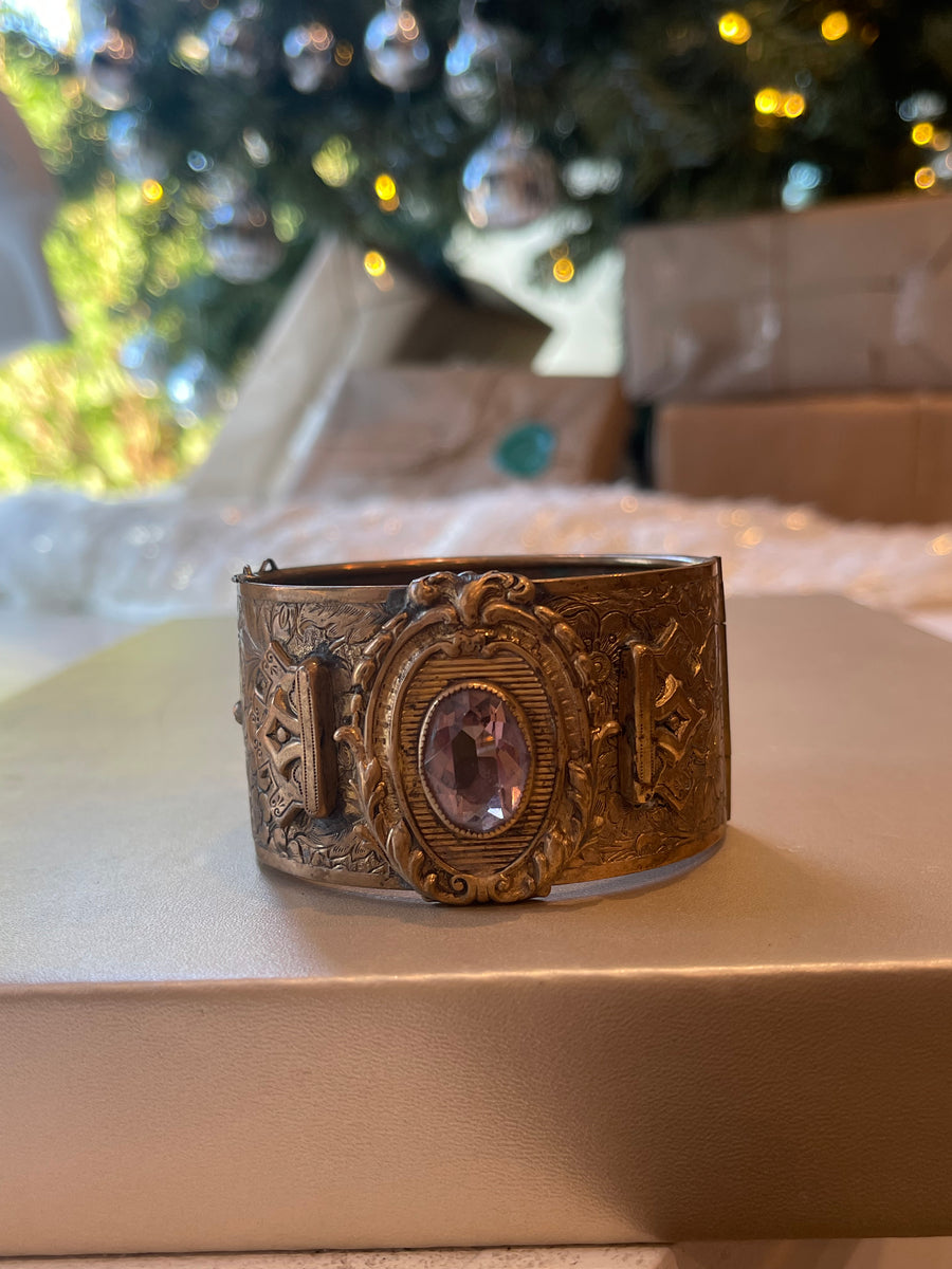 Victorian Brass Bangle