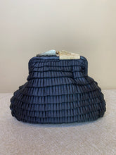 Load image into Gallery viewer, Fendi, Rhinestone Black Satin Clutch, 8