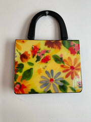 Floral Mod Purse, 1980's