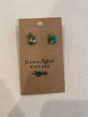 Little Apple Core Earrings