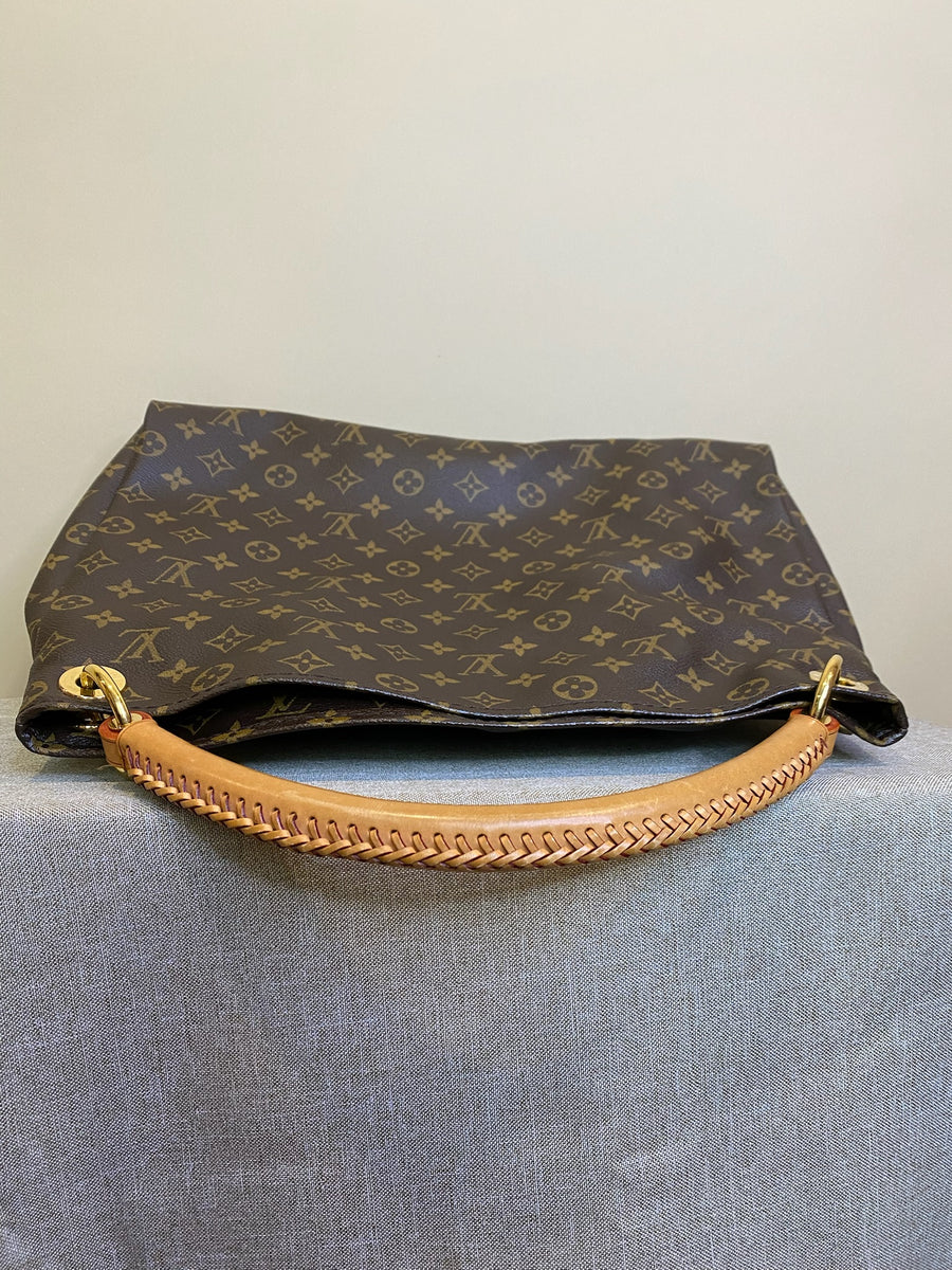 Louis Vuitton Artsy Monogram tote MM with braided handle, 13