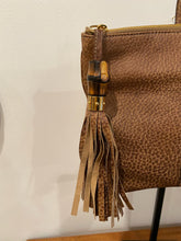 Load image into Gallery viewer, Gucci, Lucy Fold-Over Bamboo Clutch, 25