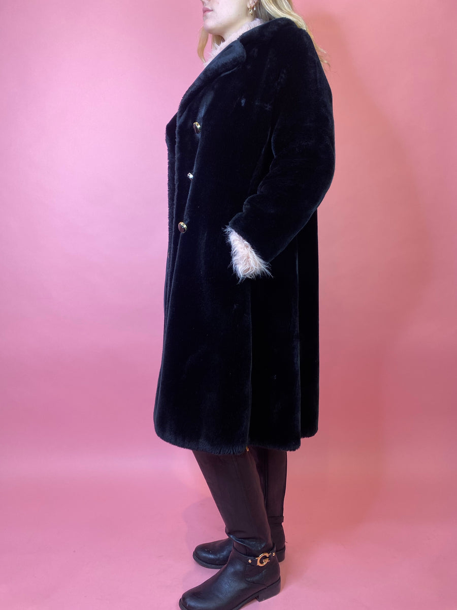 The Teddi Coat, 1970's, 44" Bust