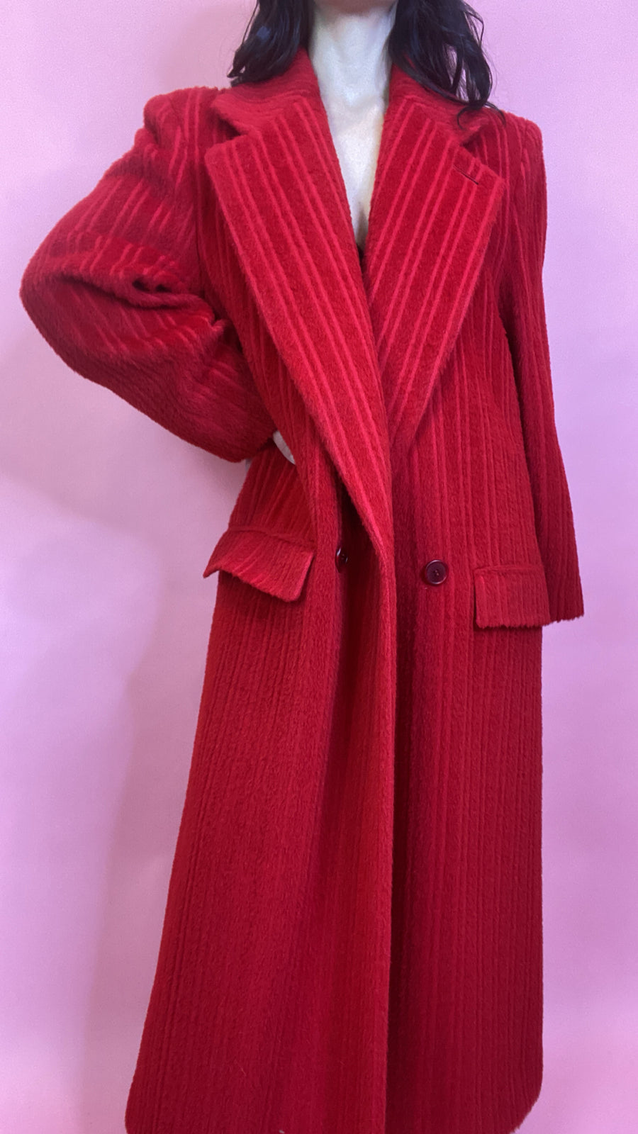 The Perry Coat, 1980's, 42" Bust