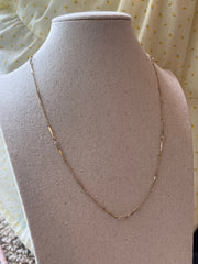 Gold Plated Crystal Necklace