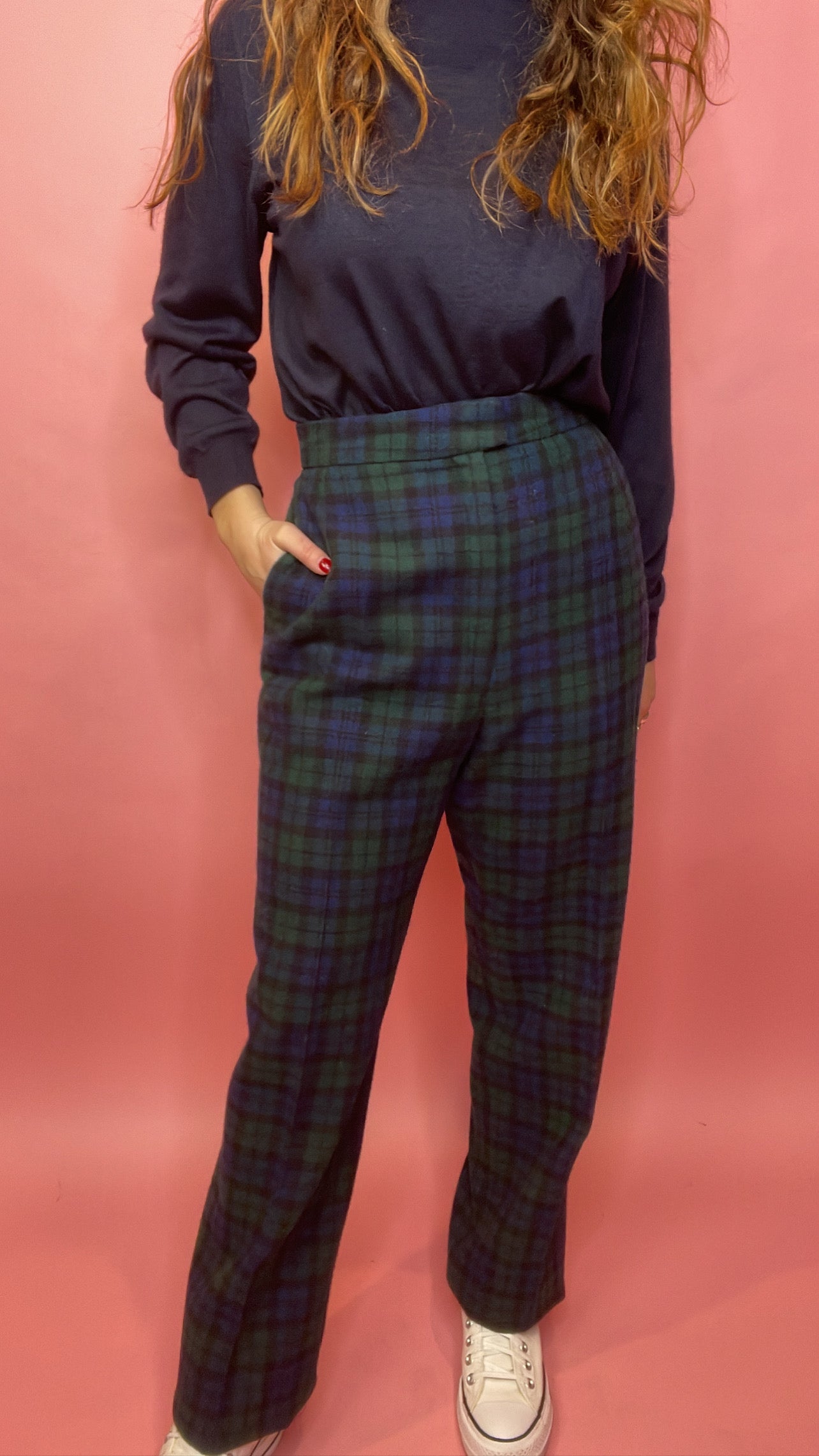 Vintage Pendleton Pants, 1990's, 26" Waist