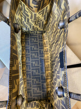 Load image into Gallery viewer, Fendi, Brown Zucca Mesh Tote, 24