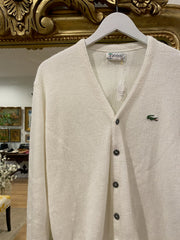 Vintage Lacoste Cardigan, 1970's