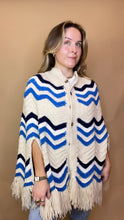 Load image into Gallery viewer, The Kate Poncho, 1970's