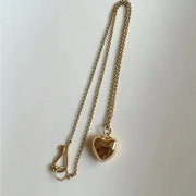 Puffy Heart Necklace