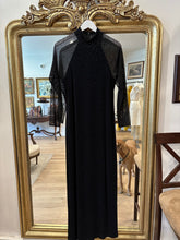Load image into Gallery viewer, Sheer sparkle gown with sleeves