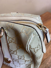 Load image into Gallery viewer, Gucci, Boston Bag Suede Leather Bag, 22