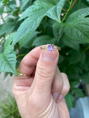 Amethyst Gold Ring, 1930's