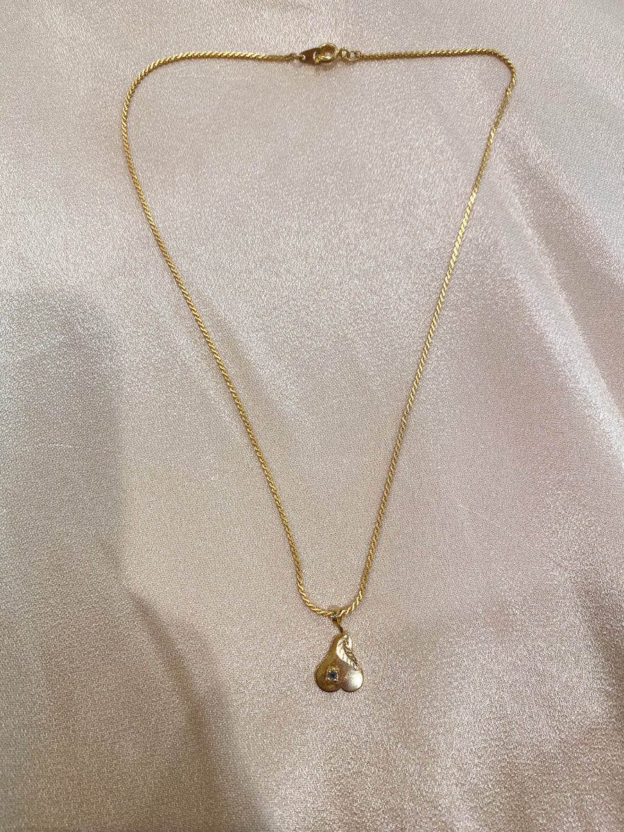 Tiny Pear Necklace