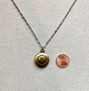 Double Locket Necklace