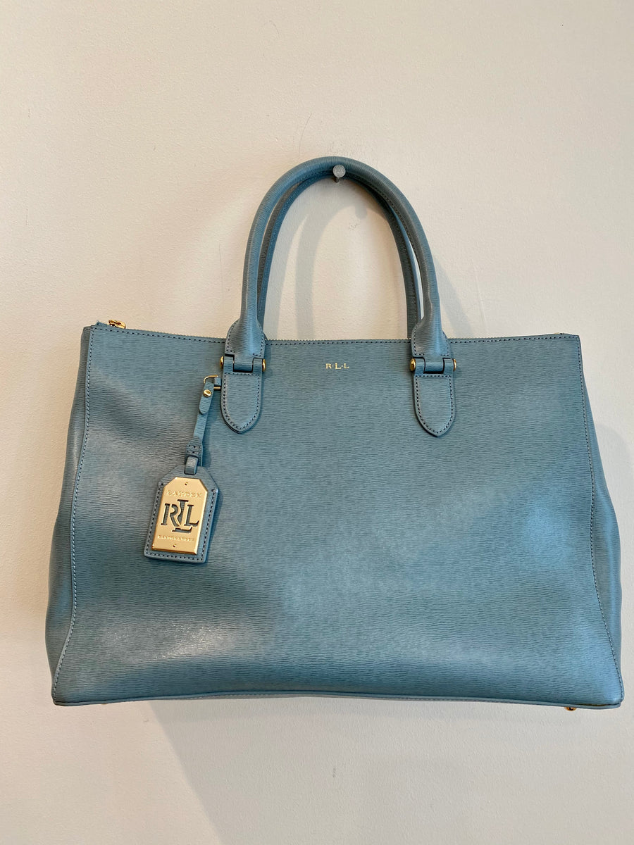 Large Sky Blue Tote