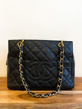 Load image into Gallery viewer, Chanel Caviar Quilted Petit Timeless Tote