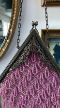 Load image into Gallery viewer, 1920’s pink beaded purse with cherubs