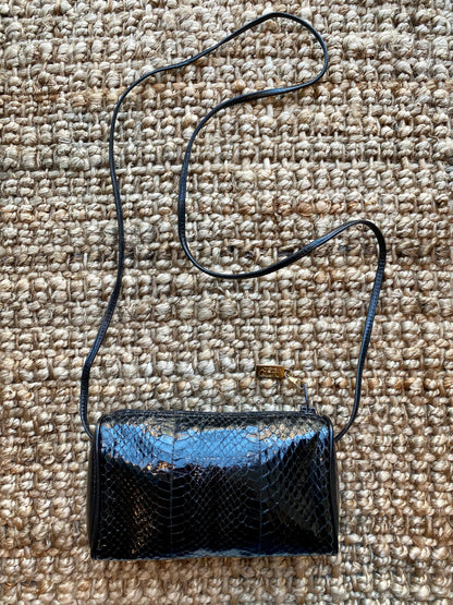 Mini leather Croc Handbag