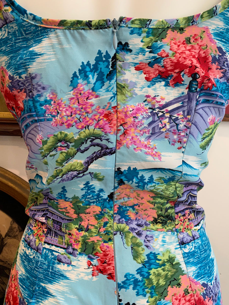 Cherry Blossom Dress, 1990's