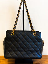 Load image into Gallery viewer, Chanel Caviar Quilted Petit Timeless Tote