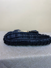 Load image into Gallery viewer, Fendi, Rhinestone Black Satin Clutch, 8