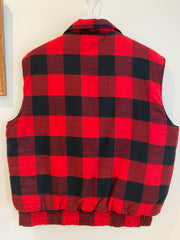 Buffalo Plaid Vest, 1990's