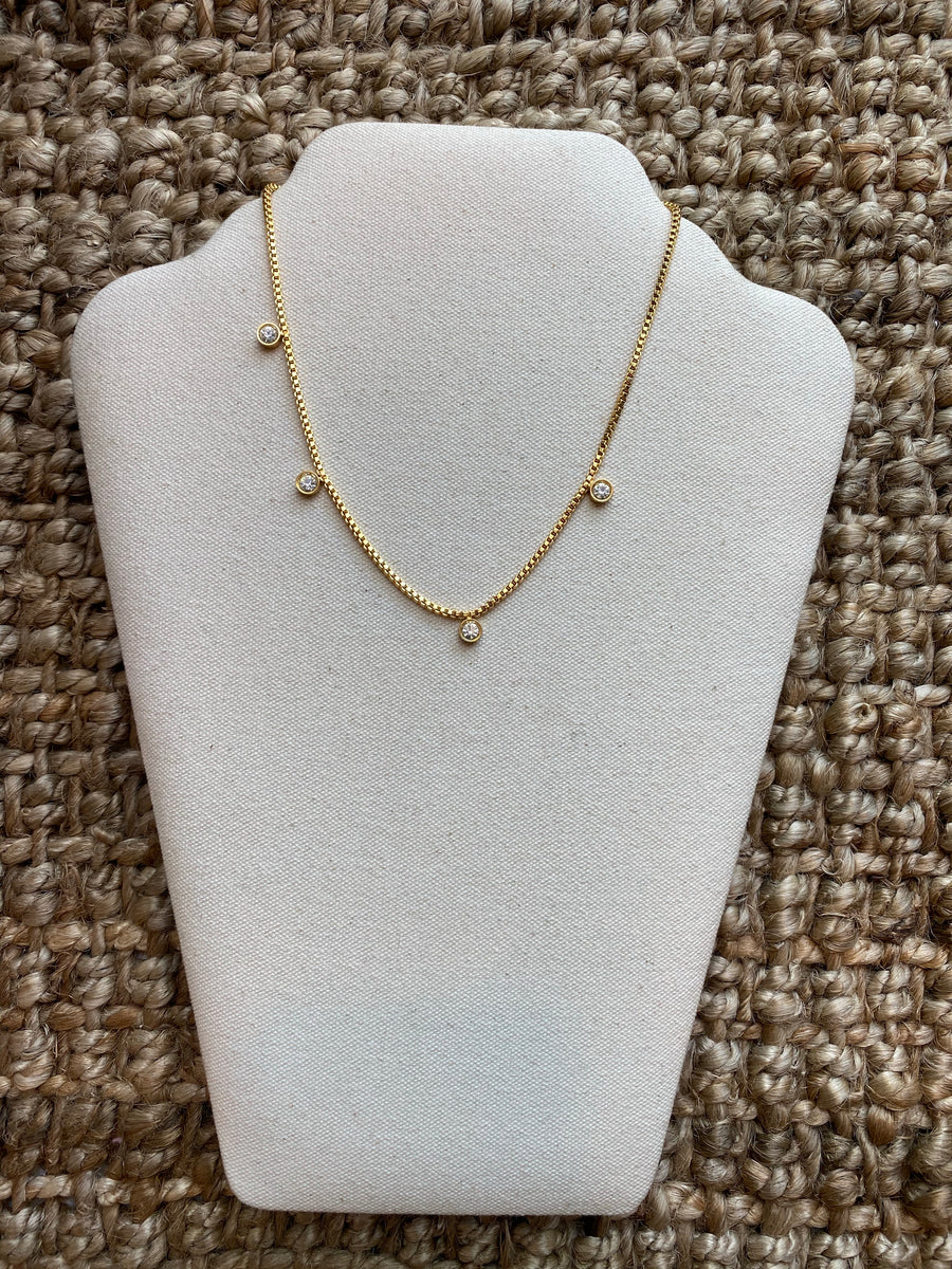 Asymmetrical Sparkle Chain