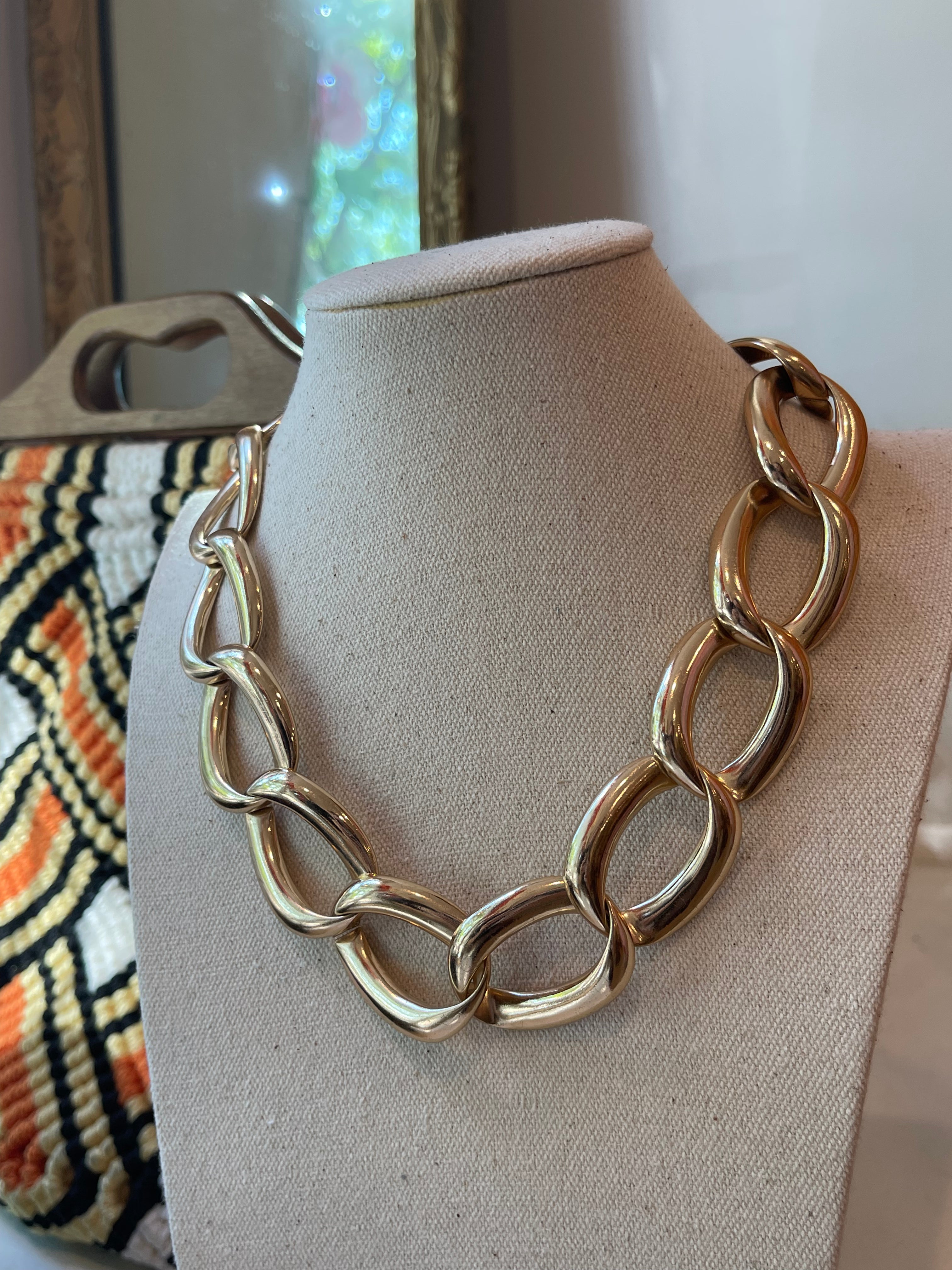 Chunky Chain Necklace, 1970’s