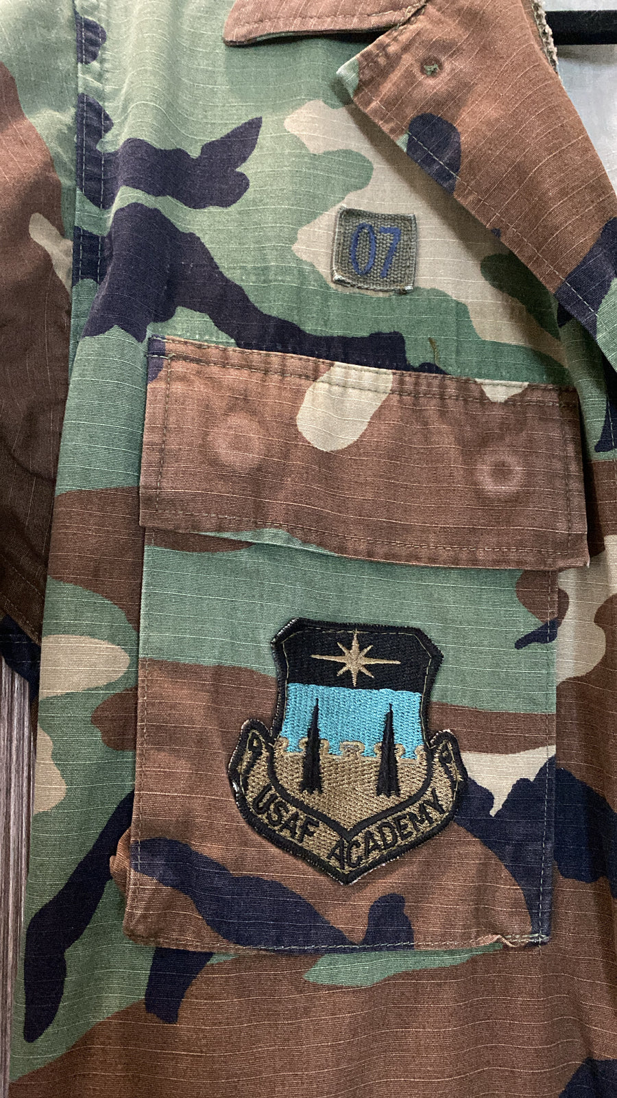 US Airforce Academy Camo jacket