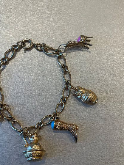 Vintage Avon Charm Bracelet