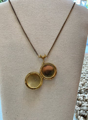 Gold Pendant Locket, 1960's