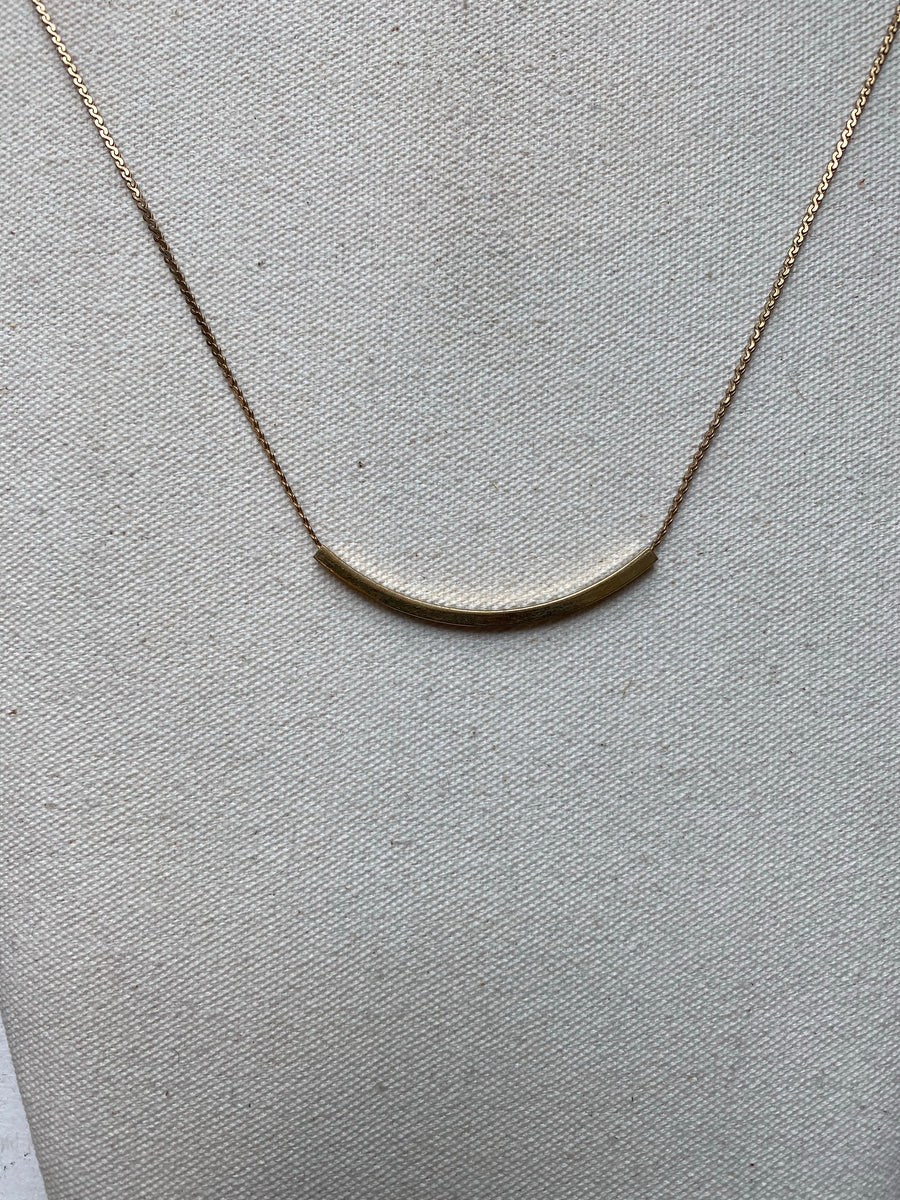 Sliding Bar Necklace