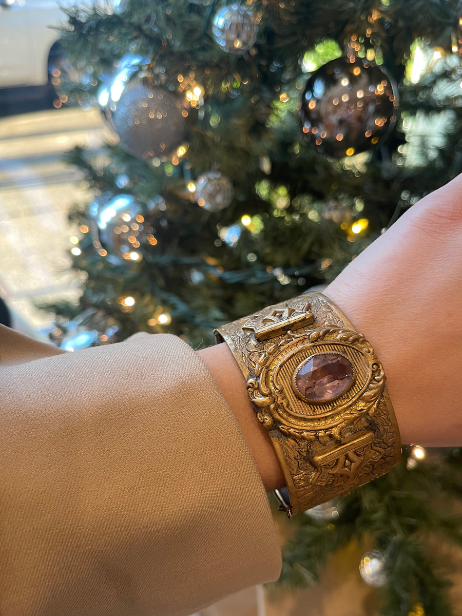 Victorian Brass Bangle