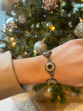 Load image into Gallery viewer, Crystal Toggle Bracelet