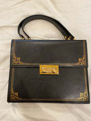 1950's Gilded Leather Purse