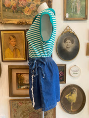 The Flora Denim Skort, 1990’s